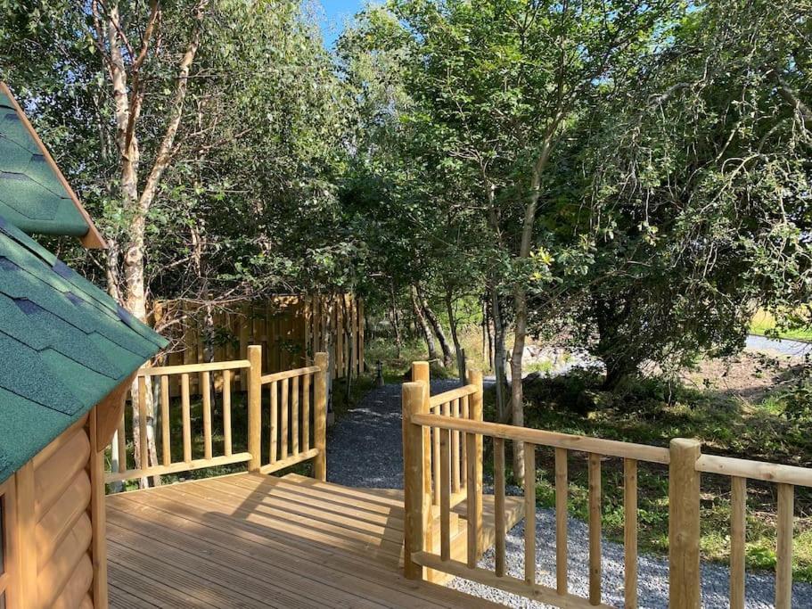 Craigshannoch Luxury 1 Bed Woodland Lodge Hot Tub Kintore 외부 사진