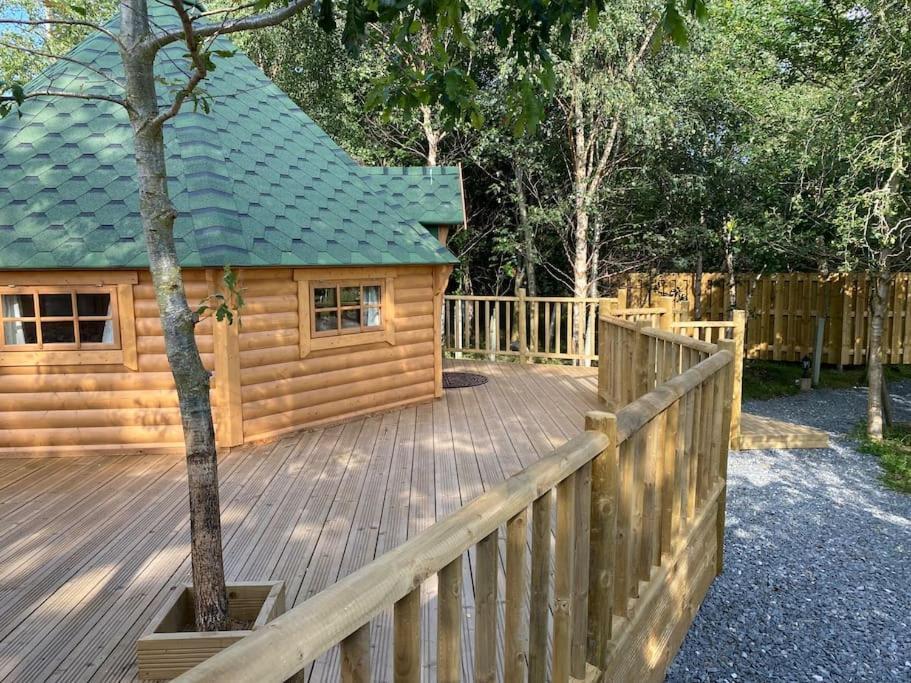 Craigshannoch Luxury 1 Bed Woodland Lodge Hot Tub Kintore 외부 사진